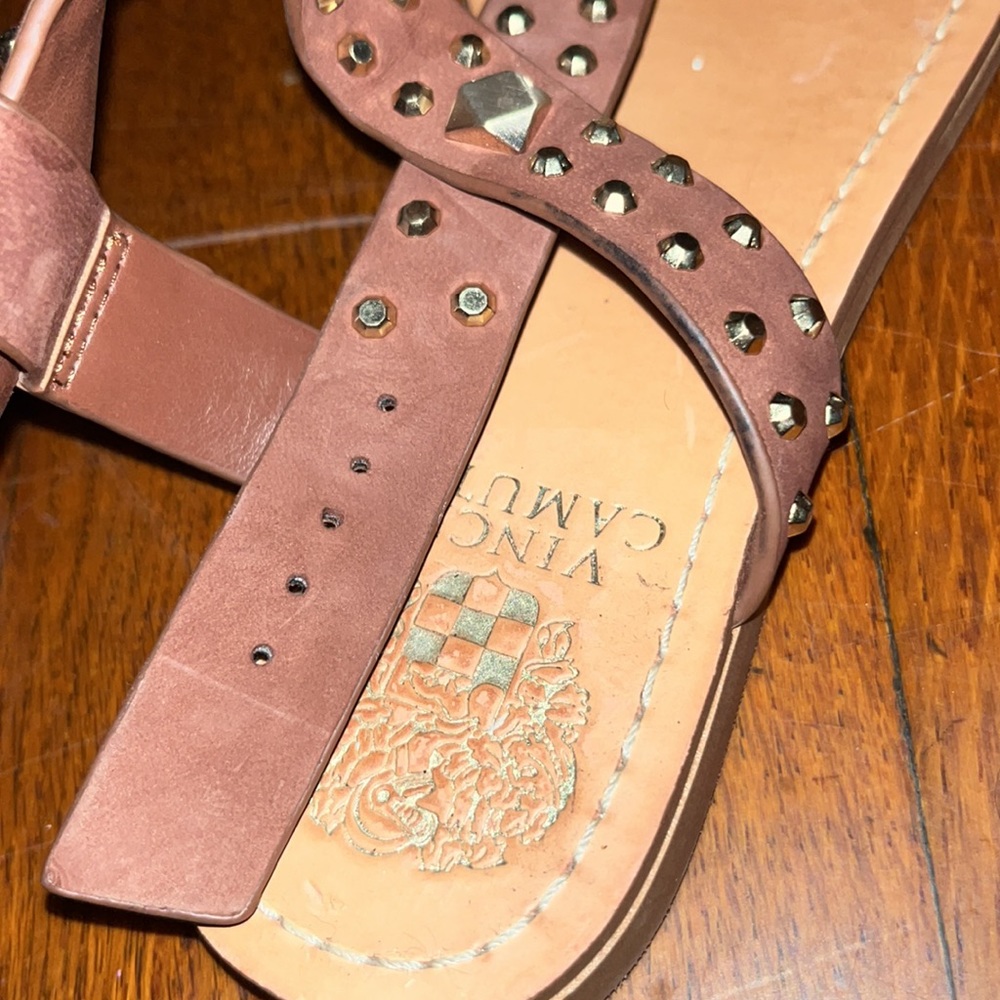 Vince Camuto Sandal 7m size 7 37 1/2 women’s open toe - Picture 5 of 16